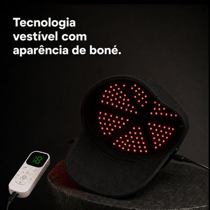 RevitaHair gallery 20260721 — design premium do boné com LEDs